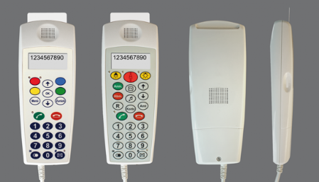 Multifunctional telephones for hospitals
